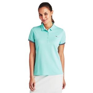 Vineyard Vines Mint Green Polo Shirt in Performance Fabric